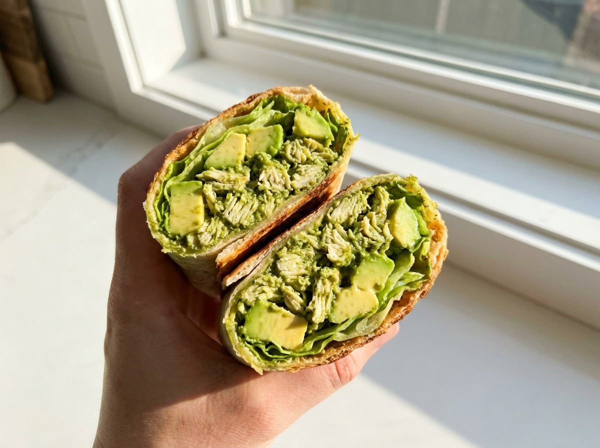 Pepita Pesto Chicken Wrap