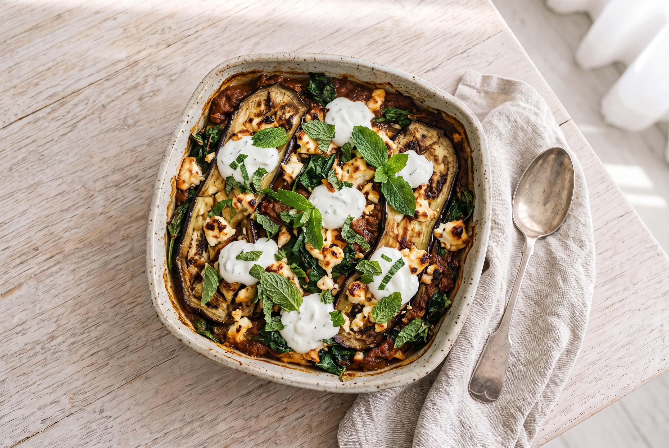Moroccan Spiced Lamb and Eggplant Bake (the winter dinner I keep coming back to)