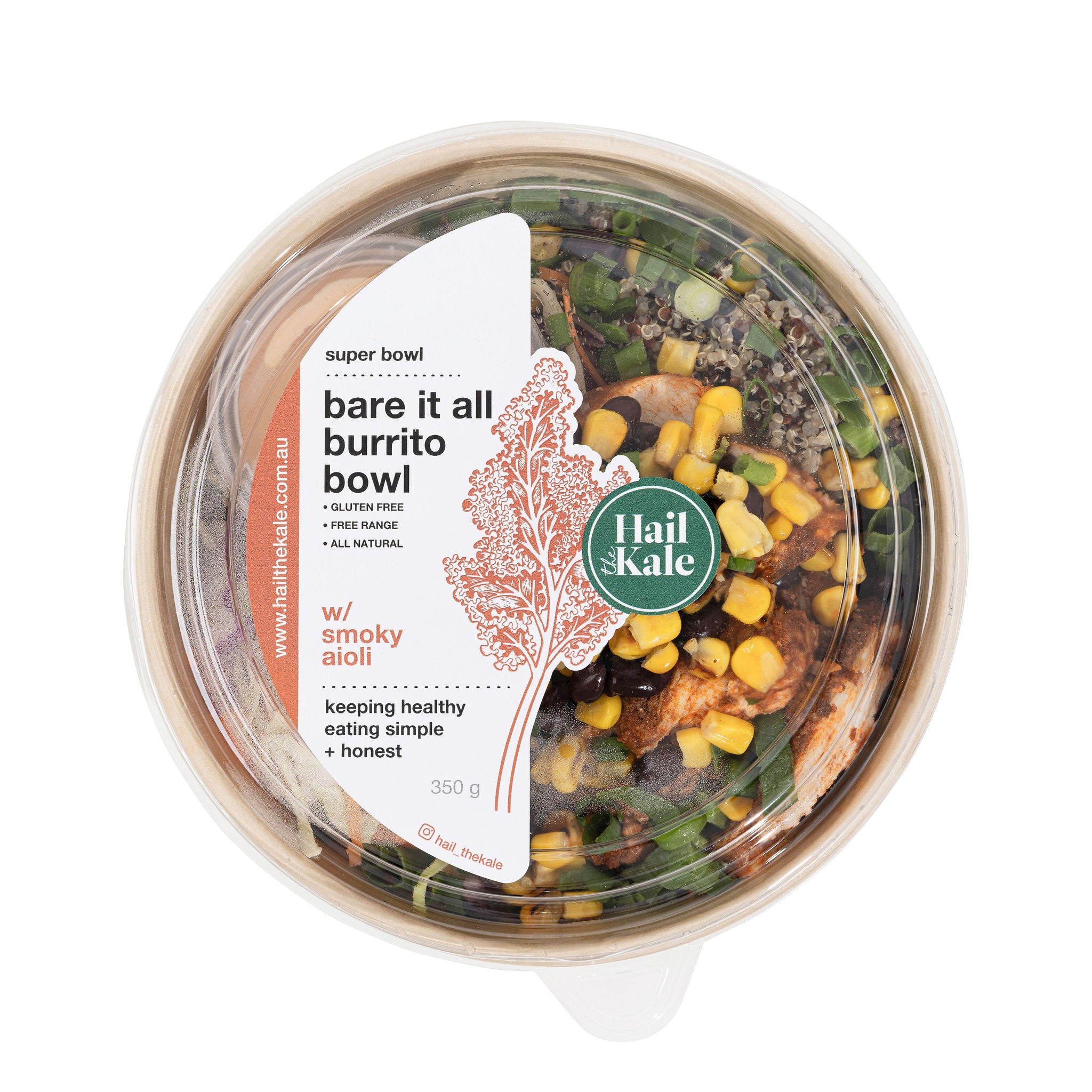 Nourish Bowl: Bare it All Burrito