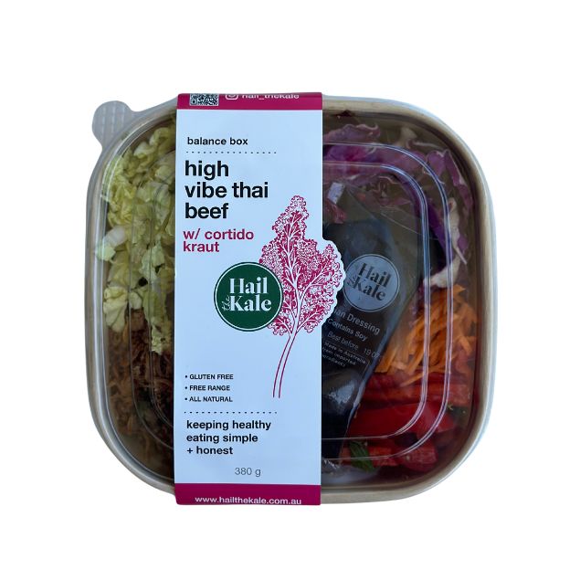 Nourish Bowl: High Vibe Thai Beef